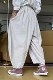 Made in Italy Cooper Needlecord Sia Pant Stone